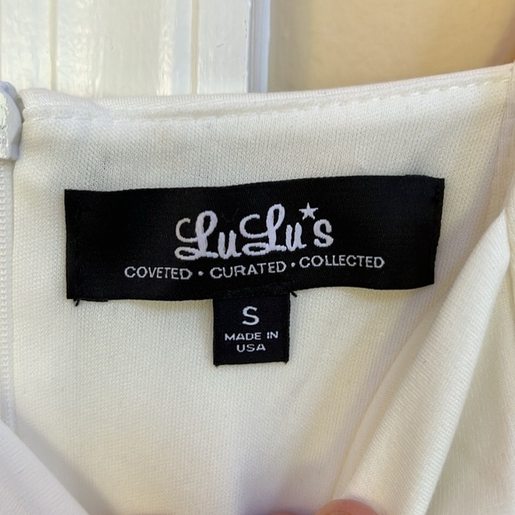 Lulu’s Course of Action Ivory High-Low Dress - Picture 4 of 6